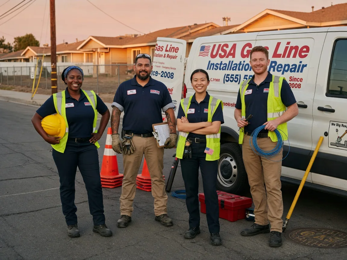 Gas Line Installation company in California, MD
